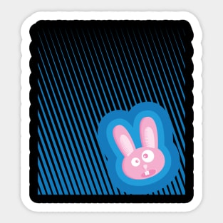 Rabid Rabbit Sticker